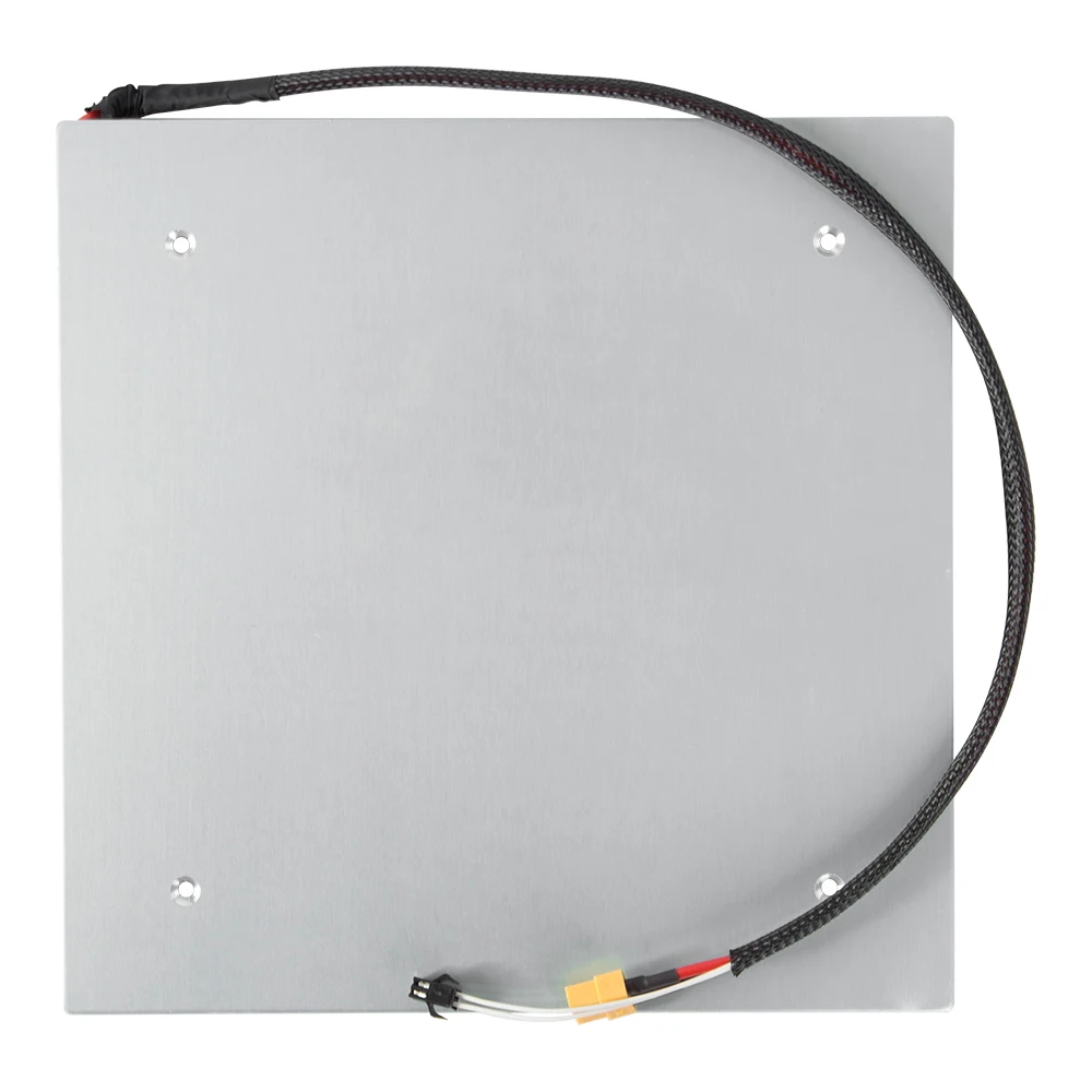 Новейшие Запчасти для 3D принтера черная алюминиевая Подогреваемая панель 24 В 22