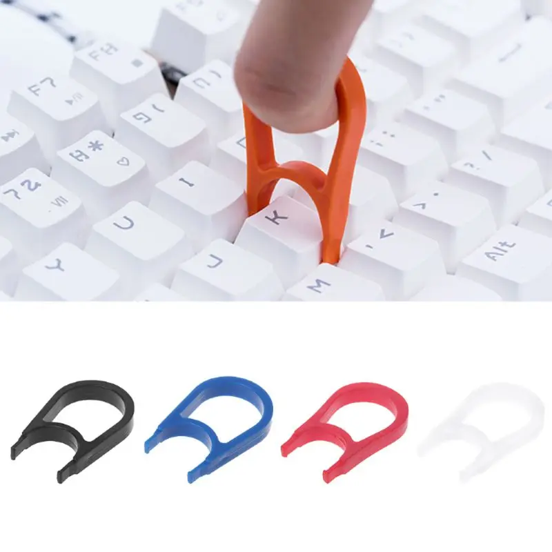 10 шт. механическая клавиатура Keycap Puller Remover Key Cap фиксирующий инструмент цвет