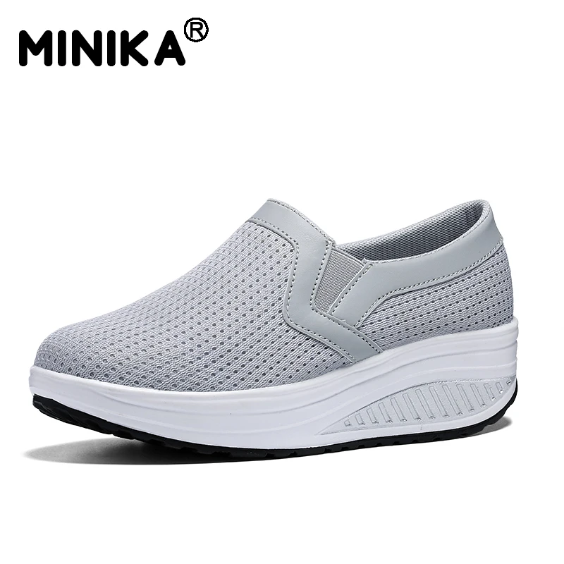 Minika/Женская обувь Повседневные кроссовки на платформе Женская