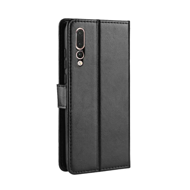 Для Huawei P20 Pro Чехол P20Pro чехол из искусственной кожи флип-чехол для телефона CLT-AL01