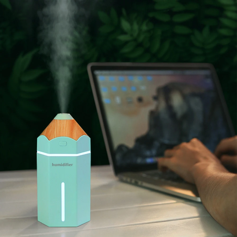 Увлажнитель с USB ночсветильник освещением ультразвуковой диффузор аромата