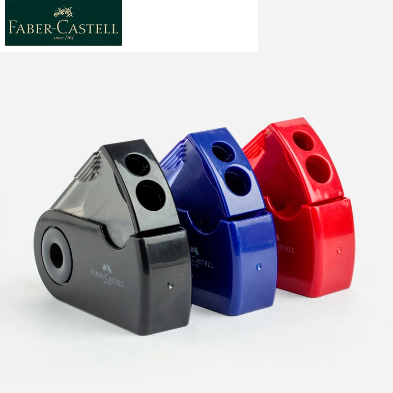 FABER CASTELL точилка для карандашей с одним отверстием и двумя отверстиями двойная