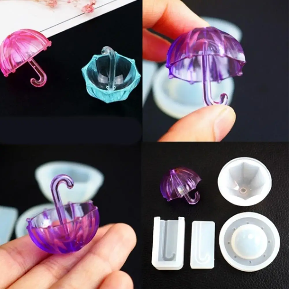 

New Cute Umbrella Silicone Mold Jewelry Making DIY Handmade Jewelry Epoxy Craft
