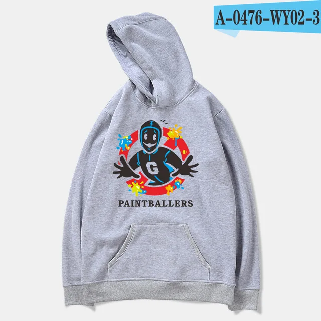 gray Hot Sale Ghostbusters Hoodie Men/Women Fashion Casual Loose Black Sweatshirt Print Ghost busters Hip Hop Hoodie Streetwear - Цвет: gray