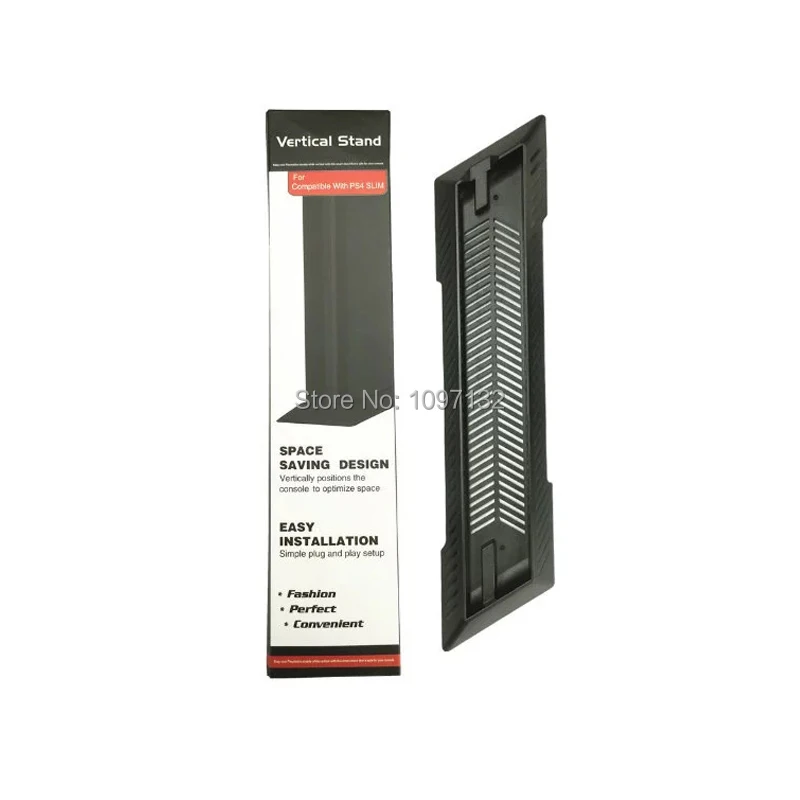 10 шт. черный пластиковый тонкий вертикальный держатель подставка для PS4 Sony PS 4