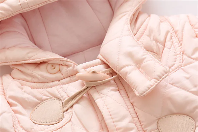 2018 модные осенне-зимние комбинезоны для новорожденных комбинезон с капюшоном