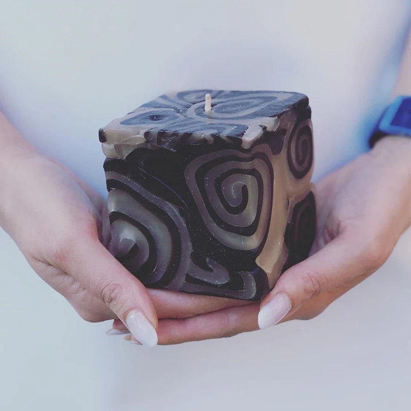 Силиконовые формы для свечей, кубические формы для мыла ручной работы DIY кубические формы для блоков из смолы Ароматические восковые формы для свечей