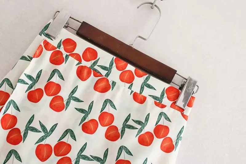 Hot sale Popular new CC42-9202 European and American Fashion Swallow Tail Printed Half-length Skirt | Женская одежда