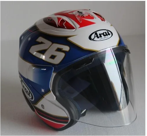 Мотоциклетный шлем ARAI, полушлем с открытым лицом, шлем для мотокросса, размеры: s m l xl XXL, Capacete - Цвет: K