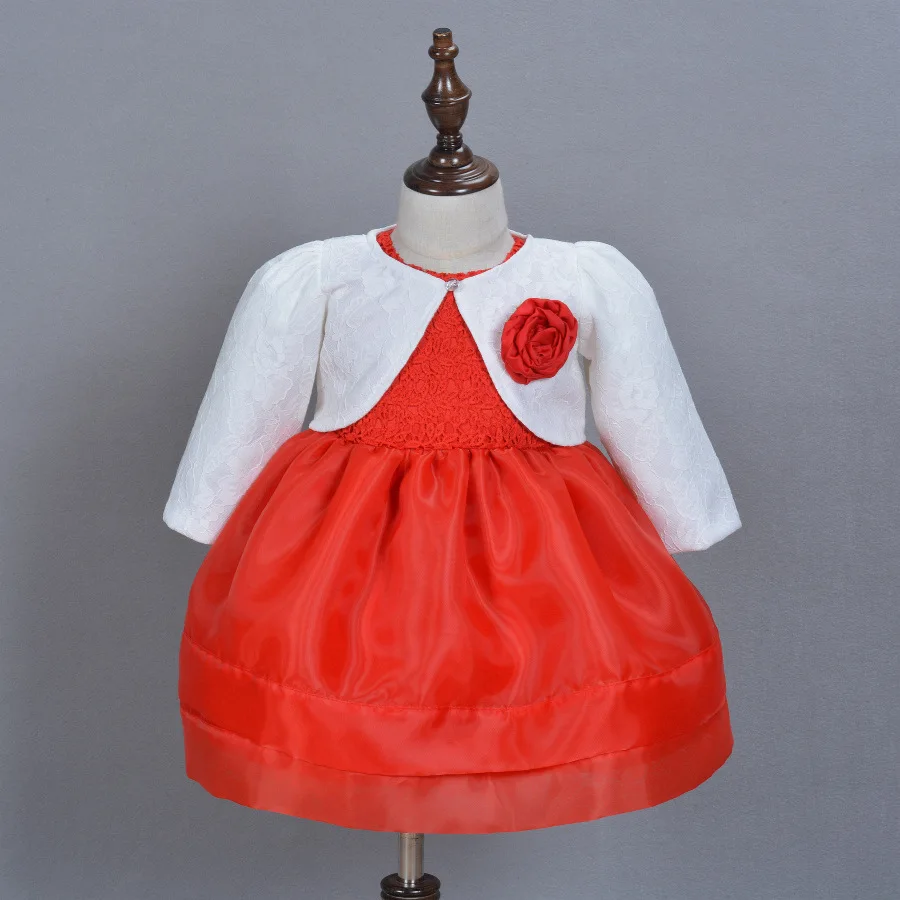 

Новинка 2016, летнее платье для новорожденных девочек, праздничные платья на 1 год рождения для девочек, детское платье принцессы, розовое, бел...