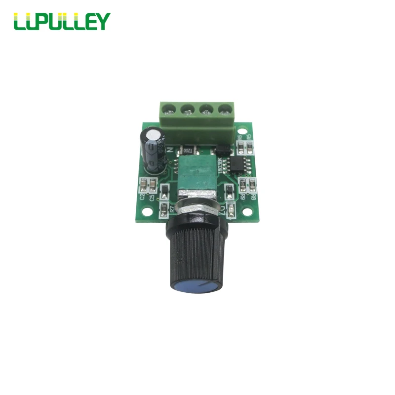 LUPULLEY mini PWM Motor Speed Controller/Regulator 1.8V/3V/5V/6V/12V Current 2A with Self-resetting Fuse | Обустройство дома