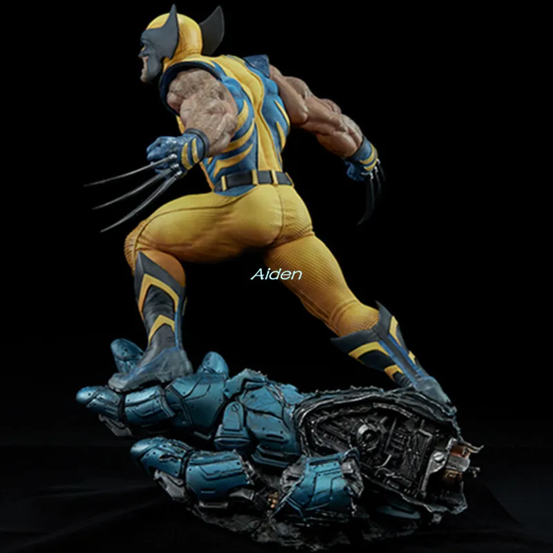 2" X-men статуя супергероя бюст Росомаха полная длина портрет PF Logan Howlett GK фигурка Коллекционная модель игрушки коробка B952