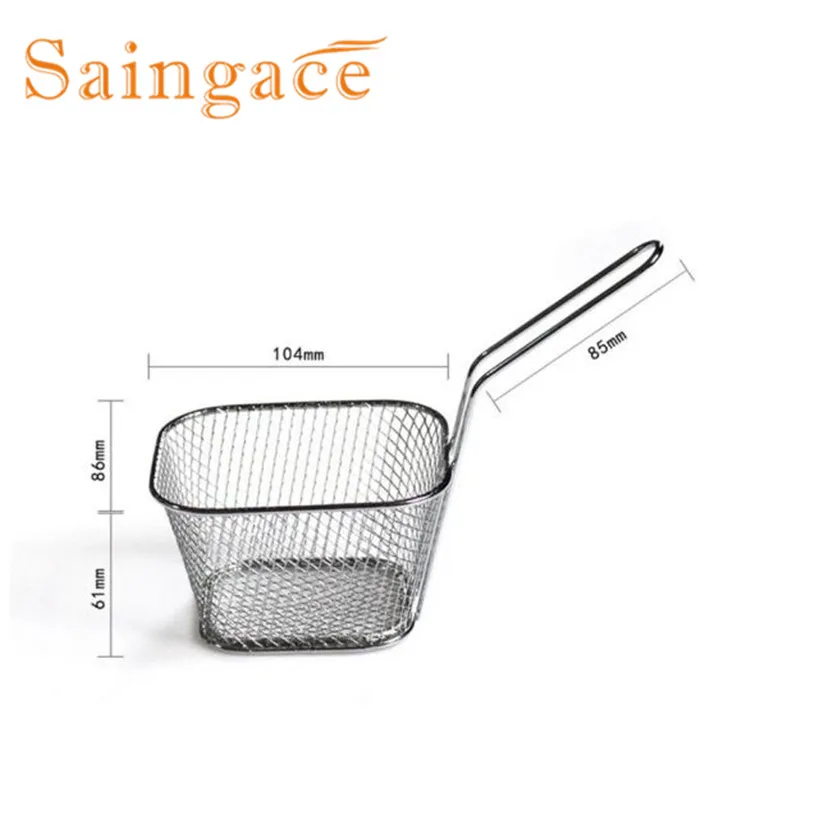 Электроплита Saingace из нержавеющей стали мини Квадратный Блок для картофеля фри