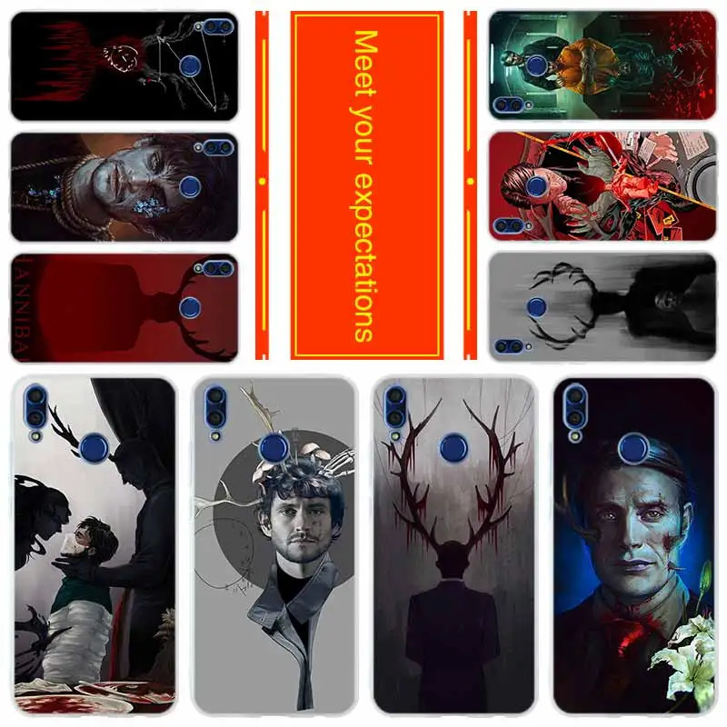 Мягкий силиконовый чехол для Huawei Honor 30 20 Pro 10 9 9X Lite 10i 9a 8a 7a 30s Hannibal eat the rude|Бамперы| |