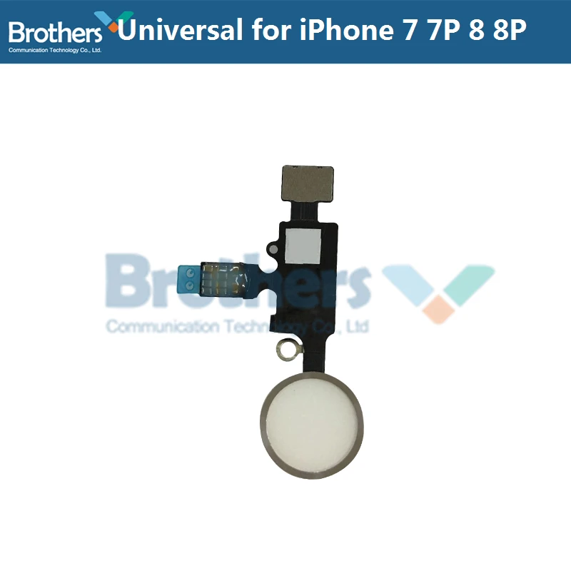 Универсальная Кнопка Home гибкий кабель для iPhone 7 8 7plus 8plus 2-го поколения функция