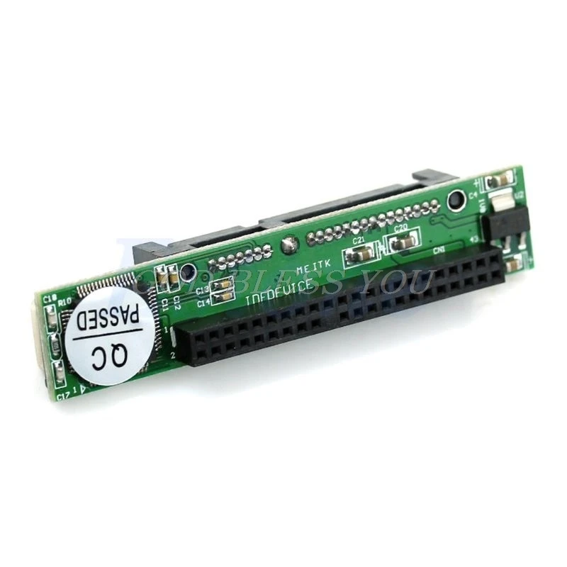 Высококачественный Мини накопитель 2 5 &quotIDE HDD 44pin гнездовой до 7 + 15 штырьковый SATA