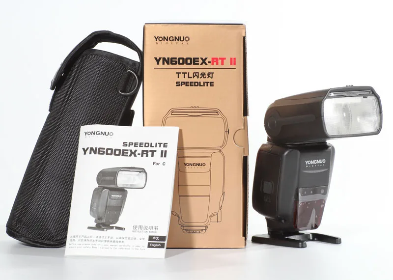 YONGNUO YN600EX-RT II TTL HSS Master Flash Speedlite 1/8000s 2 4G Вспышка с триггером для Canon as 600EX-RT бесплатные