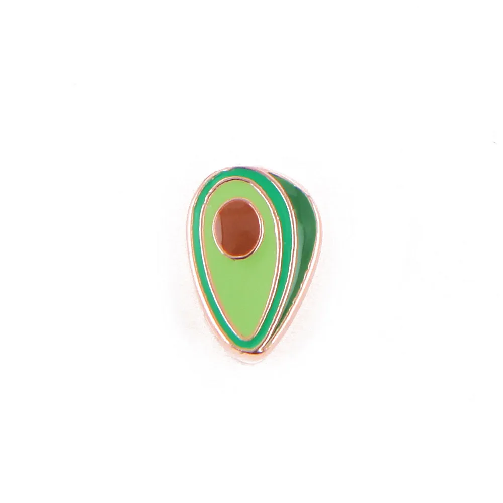 Gold papaya SANSHOOR Новые Ювелирные Изделия Поступление Вкусных Прелестей Лимон Кекс Папая Подвески для Сеточного Браслета из Нержавеющей Стали и для Кожанного Браслета - Окраска металла: Gold papaya