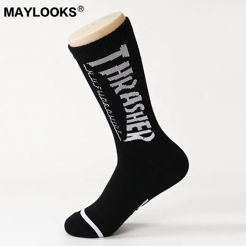 Maylooks популярные женские носки на улице Танцы в стиле хип хоп для мужчин Носки