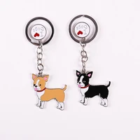 keyring fashion chihuahua pet dogs keychains best friends gift key chain women jewelry car tag key wholesale cheap chains bags