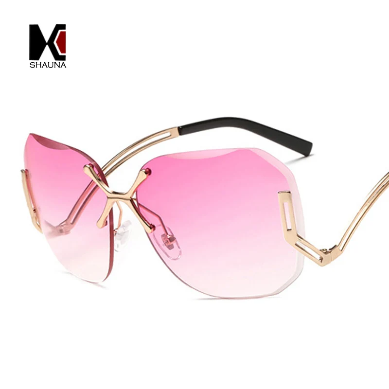SHAUNA иметь дело с Новое поступление модный квадратный оправы солнцезащитных