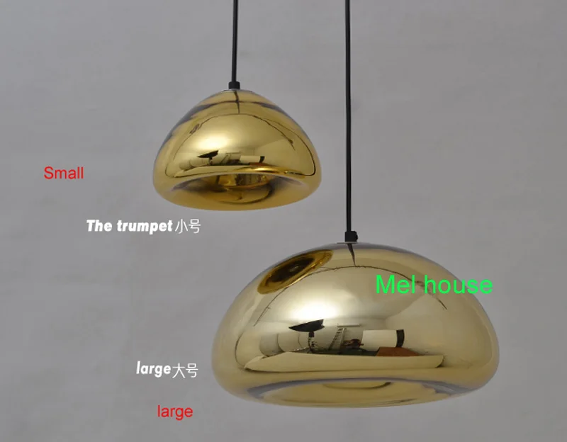 Светодиодные светильники подвесные Медь Стекло Тенты Подвеска Свет Современный