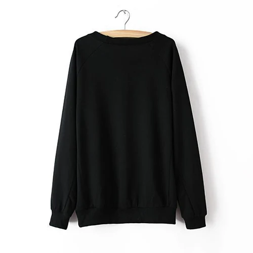 Summer Spring 2015 New Fashion Women's Sweatshirt Casual Long Sleeve Floral Printed Patchwork Pullovers Loose Blouses in Stock | Женская