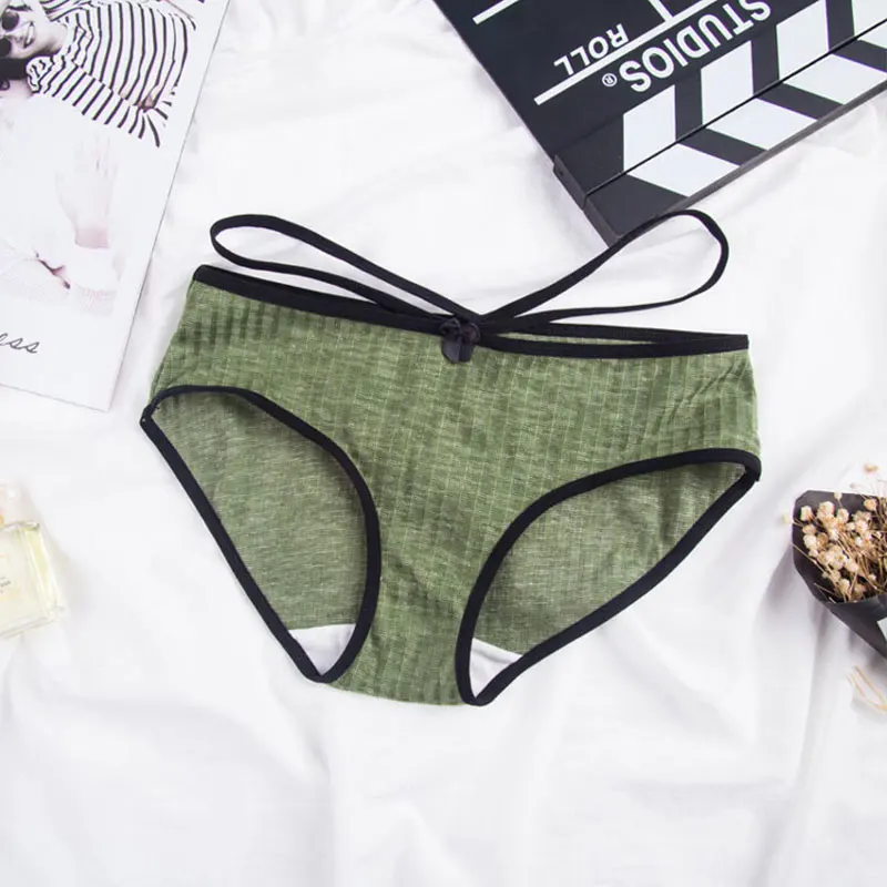 3 шт./компл. женские сексуальные трусы хлопковое нижнее белье кружевные трусики