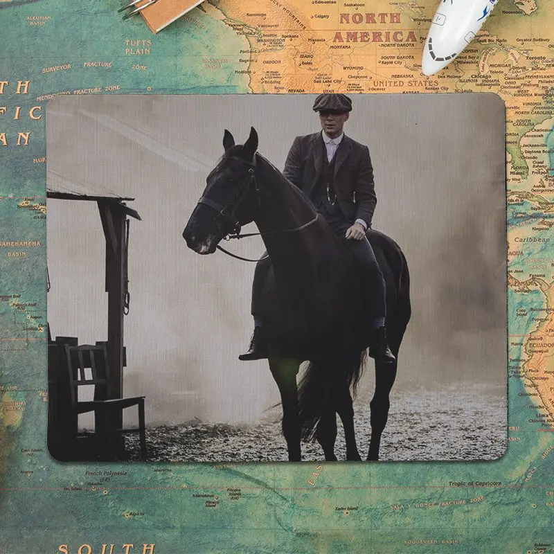 Резиновый прочный Настольный коврик для мыши MaiYaCa Tommy Shelby Peaky Blinders размер игровых