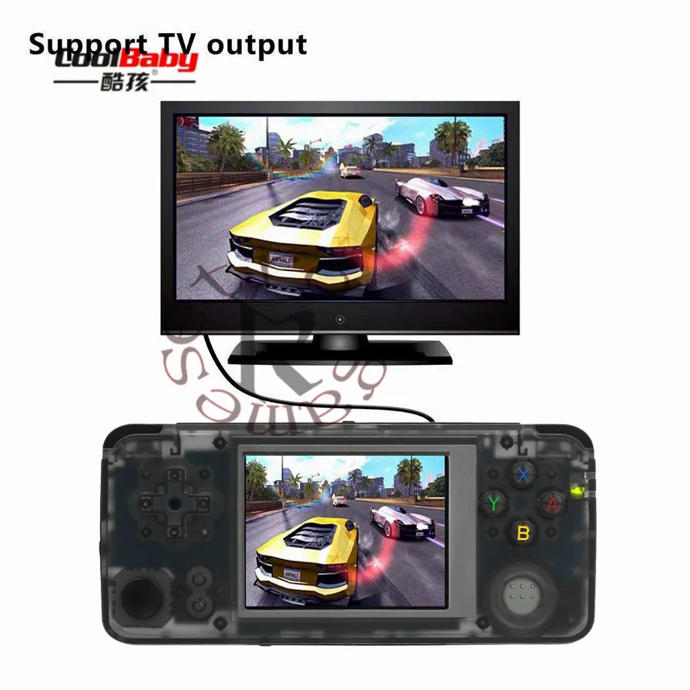 RS 97 Upgrade Q9 3 &quotIPS Rocker Ретро портативная игровая консоль 3000 игр портативные консоли