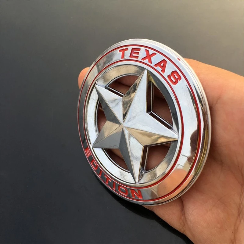 Новая эмблема Texas Edition с принтом в виде звезд логотип 3D наклейки JDM ДЛЯ JEEP наклейка