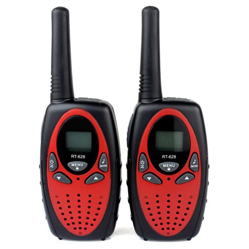 M860 детская мини-рация двухстороннее радио 8 км длинный диапазон UHF 400-470 MHz детский подарок открытый Друзья Семья говорить - Цвет: Красный