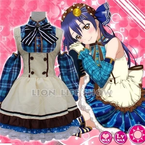Японское аниме Love Live! Sonoda Umi; Нарядное платье для девочек в стиле Лолиты; Платье подружки невесты; Костюмы для костюмированной вечеринки; Униформа