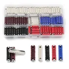 58162540AMP Континентальный предохранитель 5 размеров GBC автомобильный европейский автомобильАвто Fuze Dia 6 мм EU Blade Fuse 200 шт.лот комплект с коробкой