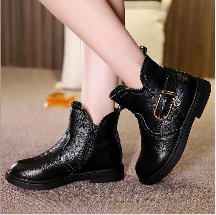 SexeMara shoes 2017 new autumn and winter children's snow boots girls warm child | Детская одежда и обувь