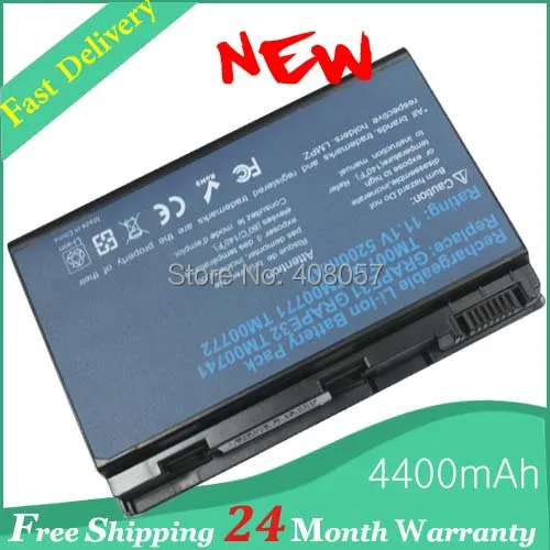 Бесплатная доставка Аккумулятор для ноутбука ACER Extensa 5210 5220 5620 5720 грейп34 TM00741|battery