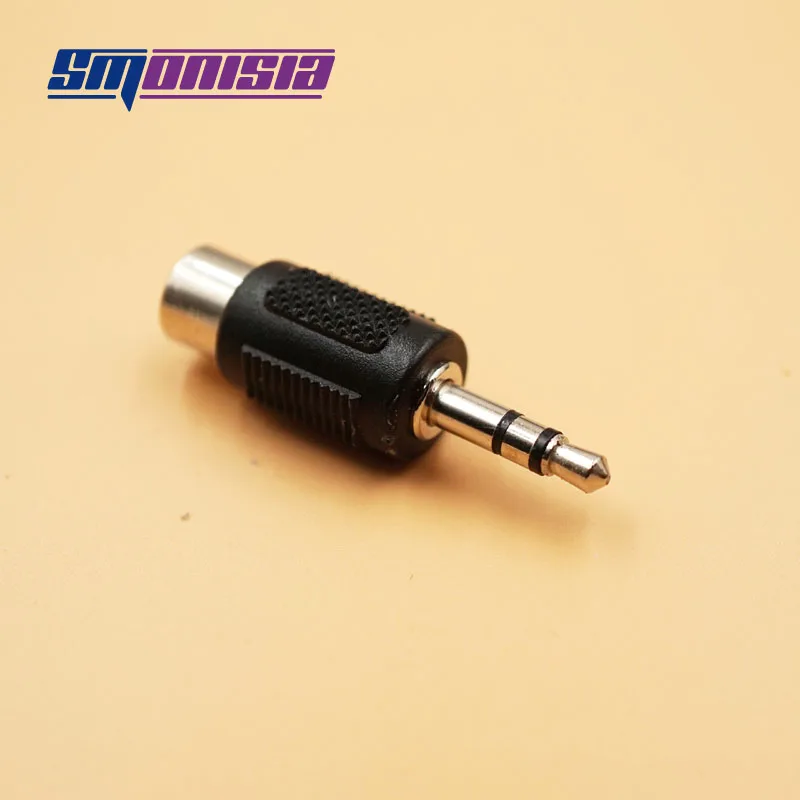 100 шт. 3 5 мм моно штекер RCA гнездо к AV аудио разъему адаптера|mono jack connector|l connectormono plug |