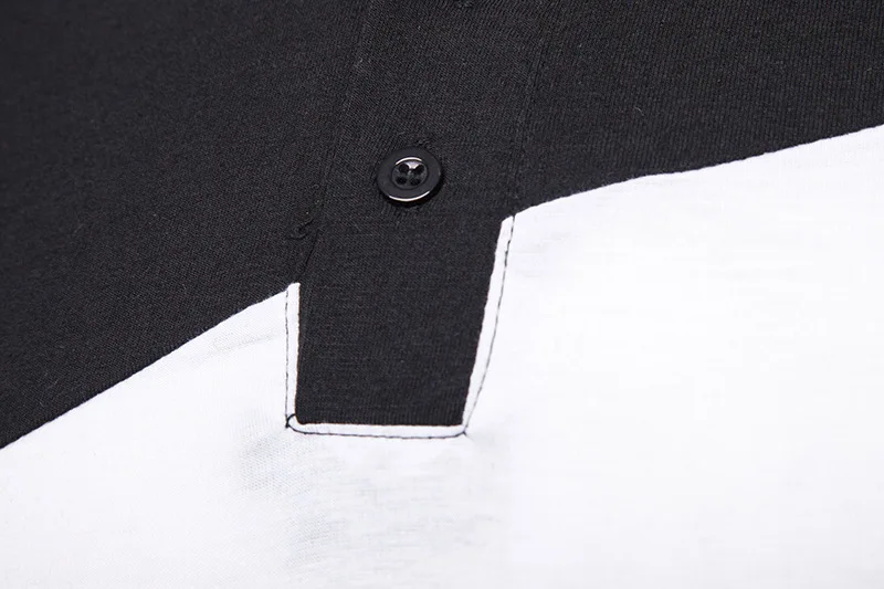 Прямая поставка, мужские официальные поло в стиле пэчворк, повседневные деловые мужские Поло, модная рубашка поло для отца