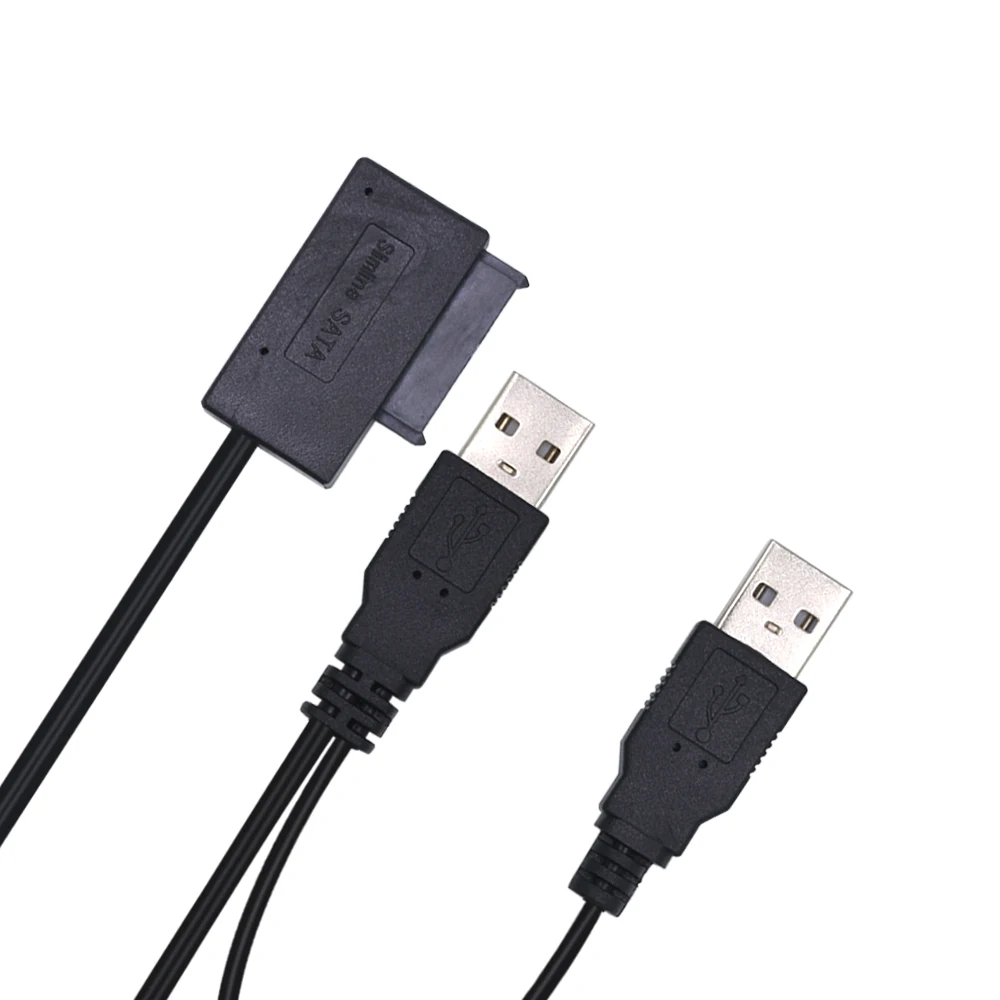 Кабель для жесткого диска TISHRIC SATA USB адаптер USB2.0 на 13PIN питание от кабеля