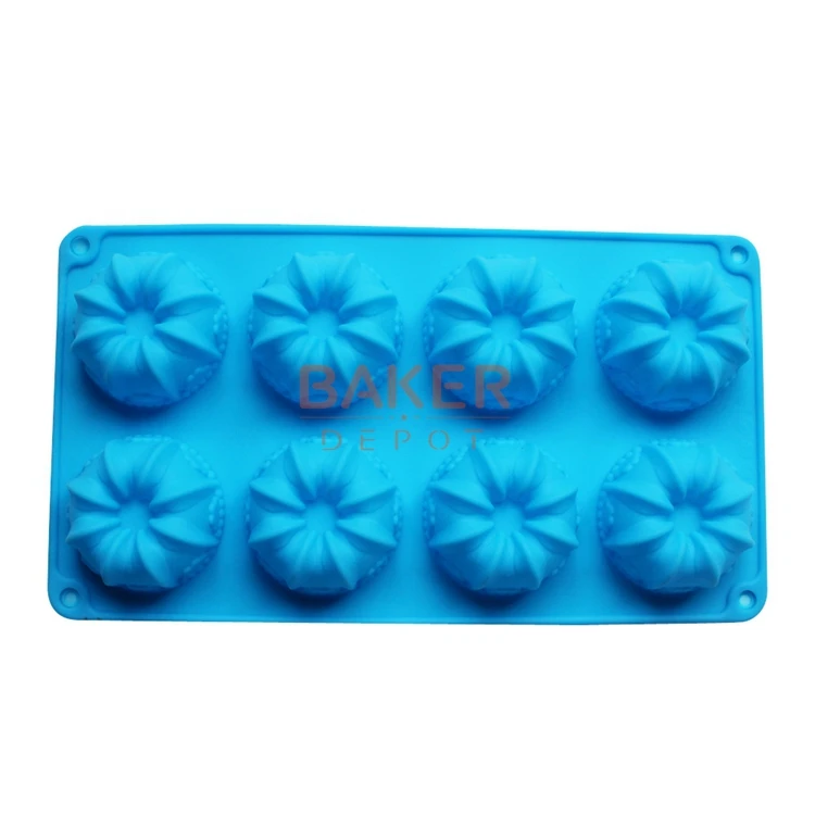 

Silicone bakeware 8 cavacity Pumpkin silicone cake chocolate mold jelly pudding mold handmade soap mold CDSM-299