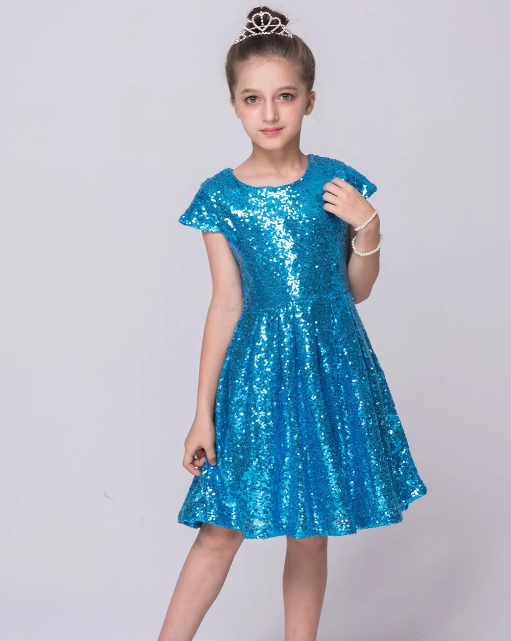 Летние платья для маленьких девочек детское вечернее платье на день рождения с