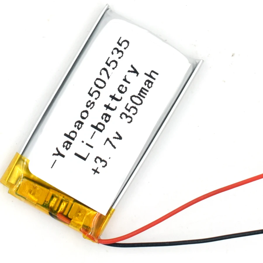 50 шт. 3 7 V 350 mAh 502035li полимерная аккумуляторная батарея Li Po ion LI для GPS Bluetooth MP3 MP4