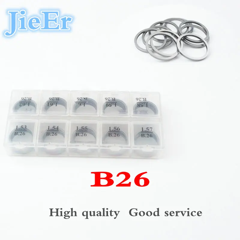 

B26 injector gasket kit and Common Rail nozzle needle valve lift adjusting shims (Quantity 50 Pieces/Lot)