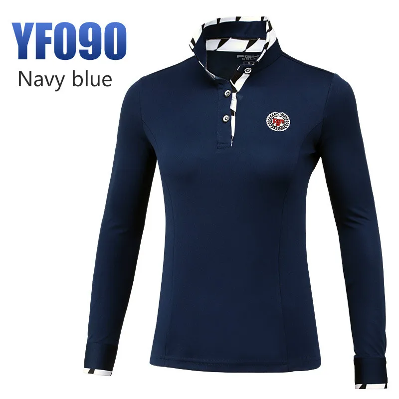 2018 PGM продукты стильные женские футболки высокие эластичные гольф с длинным