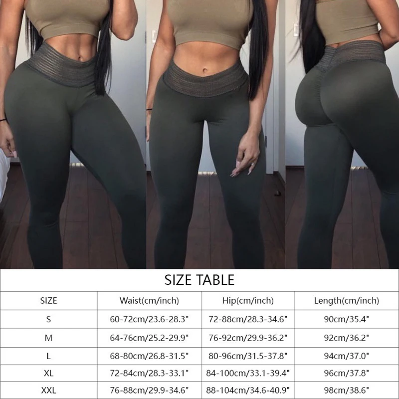 2019 Gym Body Shaping Push Up Peach Hip Seamless Elastic Leggings Sport Women Fitness Breathable Pants High Waist Yoga | Спорт и