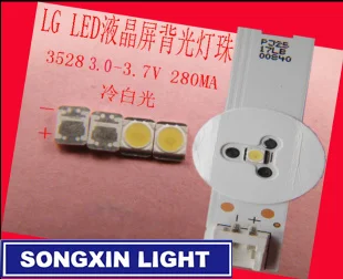 100 шт. оригинальный LG светодиодный ЖК дисплей ТВ задняя светильник шариков