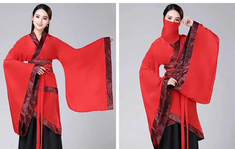 Китайская народная танцевальная одежда Hanfu платье Женский Классический Национальный Костюм Традиционный китайский древний костюм принцессы для выступлений