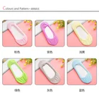 Носки-невидимки женские, хлопковые, бамбуковые, 2 пары = 4 шт., ws41