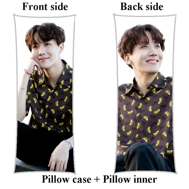 pillow Kpop j-hope подушка для тела boyfriend Bangtan Boys Jeong Ho Seok домашняя подушка для обнимающих девочек включает внутреннюю - Цвет: pillow