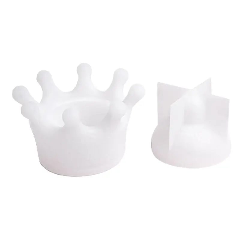 

DIY Cute Crown Jewelry Storage Box Epoxy Resin Casting Silicone Mold Craft Tools